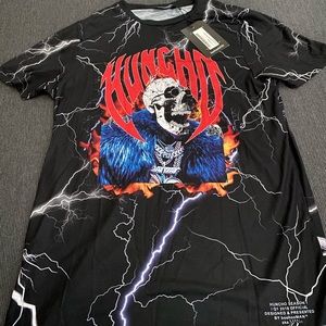 BoohooMAN X Quavo Men’s Black T-Shirt (Small)